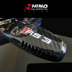 RS3 8Y Car Key Shell Carbone