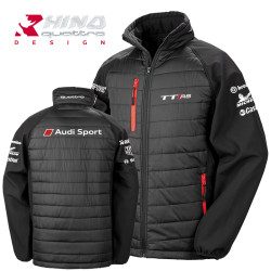 Veste Padded Softshell TT RS MK3 Audi Sport Sponsors