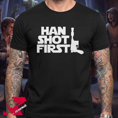 T-Shirt Star Wars Han Shoot First