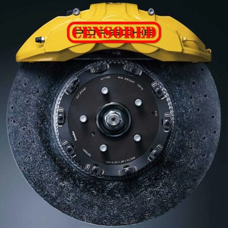 Sticker 911 brake caliper