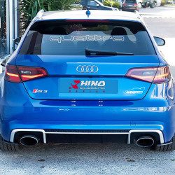 Sticker Audi quattro emblem outline