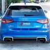 Sticker Audi quattro emblem outline