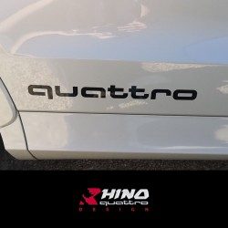 Audi Quattro Side Sticker