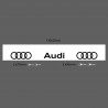 BANDE PARE-SOLEIL AUDI + S-LINE ÉTRIERS