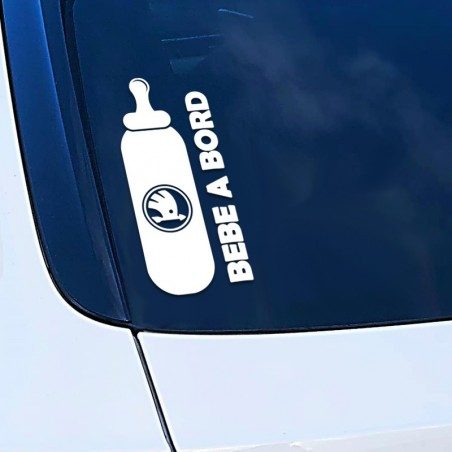Sticker-Bébé_à_Bord-Skoda-Biberon