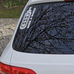 Sticker-Bébé_à_Bord-Audi-Anneaux-Biberon