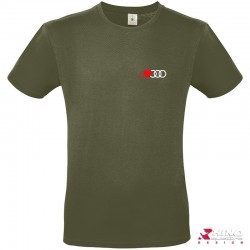 T-shirt audi cardio anneaux urban khaki