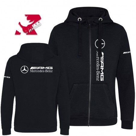 Sweat à capuche zip Mercedes AMG