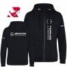 Sweat à capuche zip Mercedes AMG