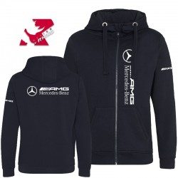 Sweat à capuche zip Mercedes AMG