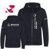 Sweat à capuche zip Mercedes AMG