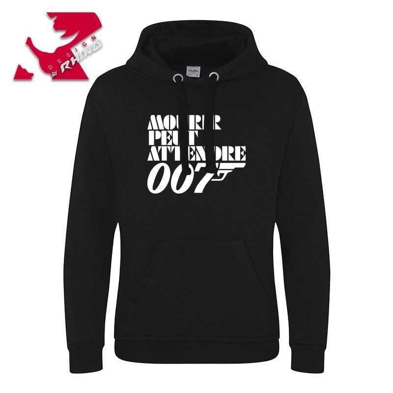 Sweat à capuche 007 Mourir Peut Attendre