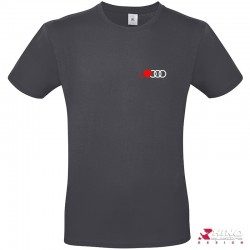 T-shirt audi cardio anneaux dark grey