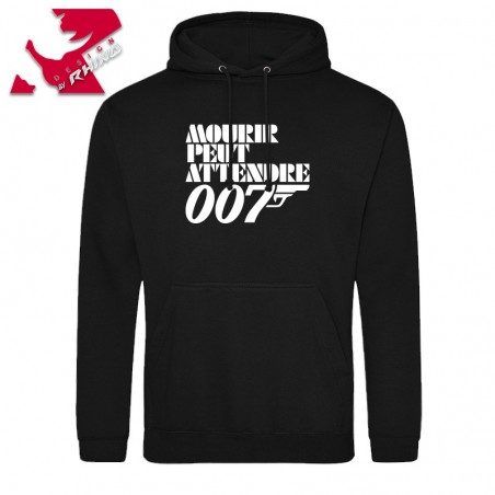 Sweat à capuche 007 Mourir Peut Attendre