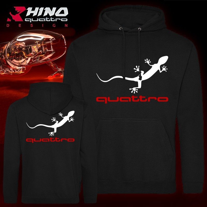 Sweat à capuche Audi quattro Gecko