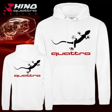 Sweat à capuche Audi quattro Gecko