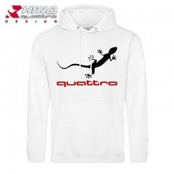 Sweat à capuche Audi quattro Gecko