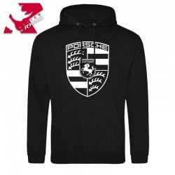 Sweat à capuche Porsche Blason