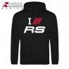 Sweat à capuche Audi I Love RS