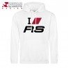 Sweat à capuche Audi I Love RS
