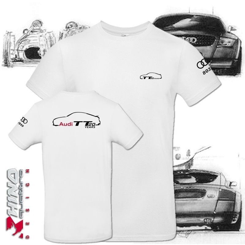 T-Shirt_Audi_TT_20_Years_white T-Shirt_Audi_TT_20_Years_white
