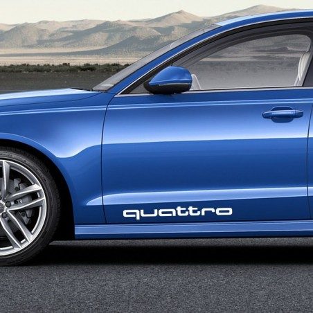 Sticker-Audi-quattro-emblem