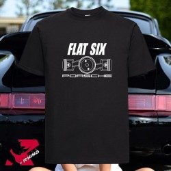 T-Shirt-Porsche-911-flat-6