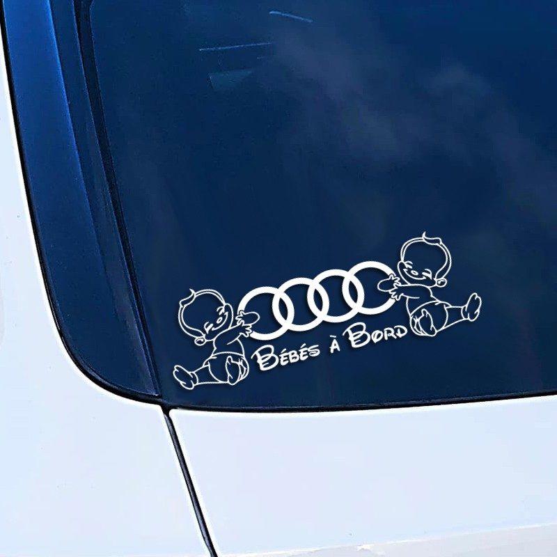 Sticker Audi Bébés à Bord
