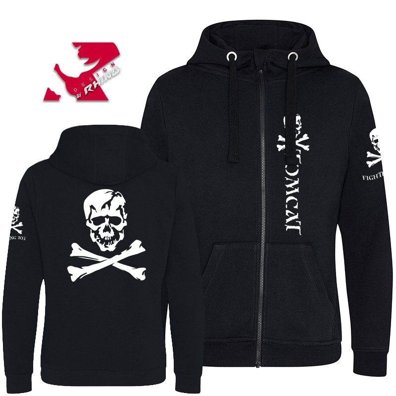 Sweat à capuche zip F14 Tomcat - VFA103