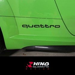 Audi Quattro Side Sticker