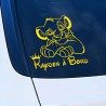 Sticker Bébé à Bord Simba