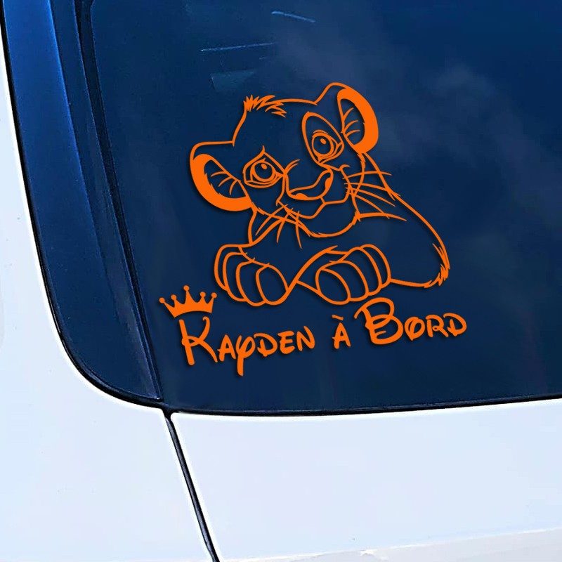 Sticker Bébé à Bord Simba