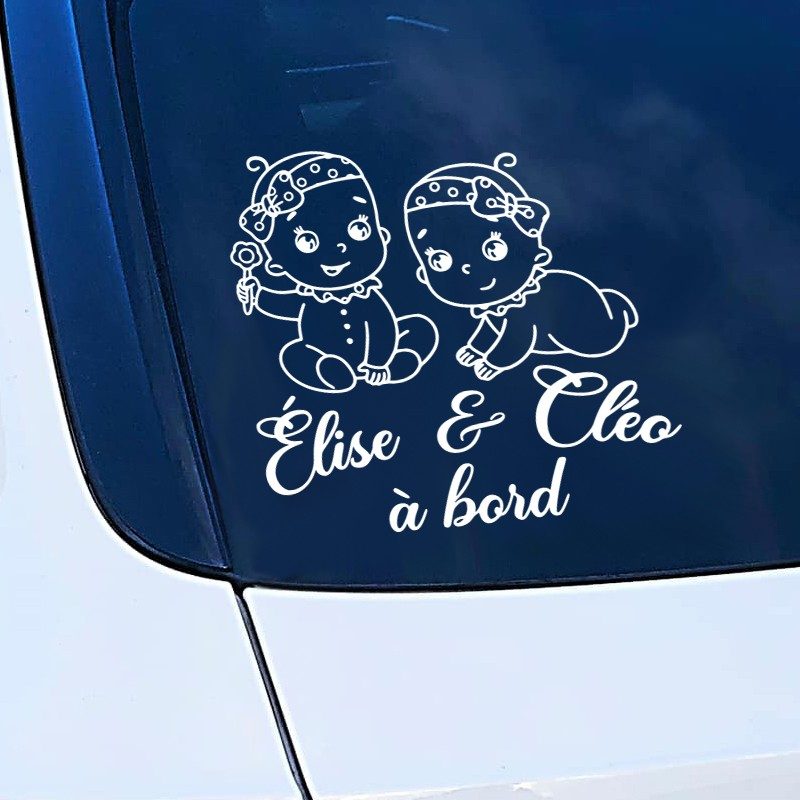 Sticker Bébés à Bord