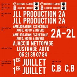 Sticker déco voiture