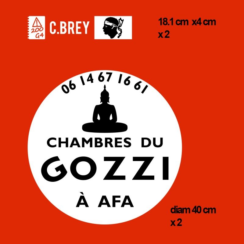 Sticker déco voiture