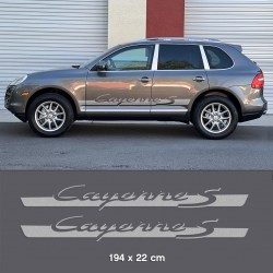 Sticker Bande Side Cayenne S