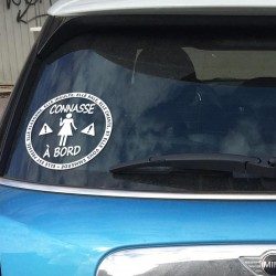 Sticker_Connasse_à_Bord
