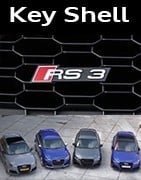 Coques Clés Audi RS3