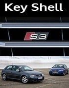 Coques Clés Audi S3